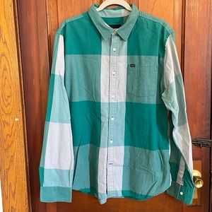 M’s Hurley L/S Button-up, size XL